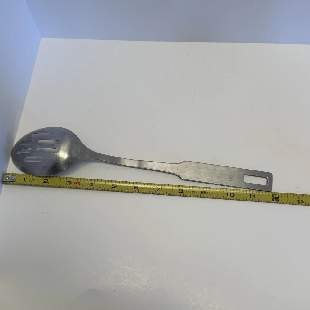 Ekco Slotted Slotted Spoon Stainless Steel Retro Inox Utensil Best Results‎